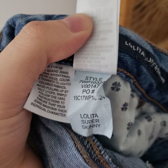 Lucky Brand Lolita Super Skinny Jeans 4/27 - Picture 6 of 6